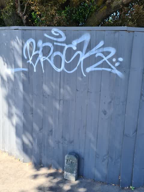 Graffiti — a report photo