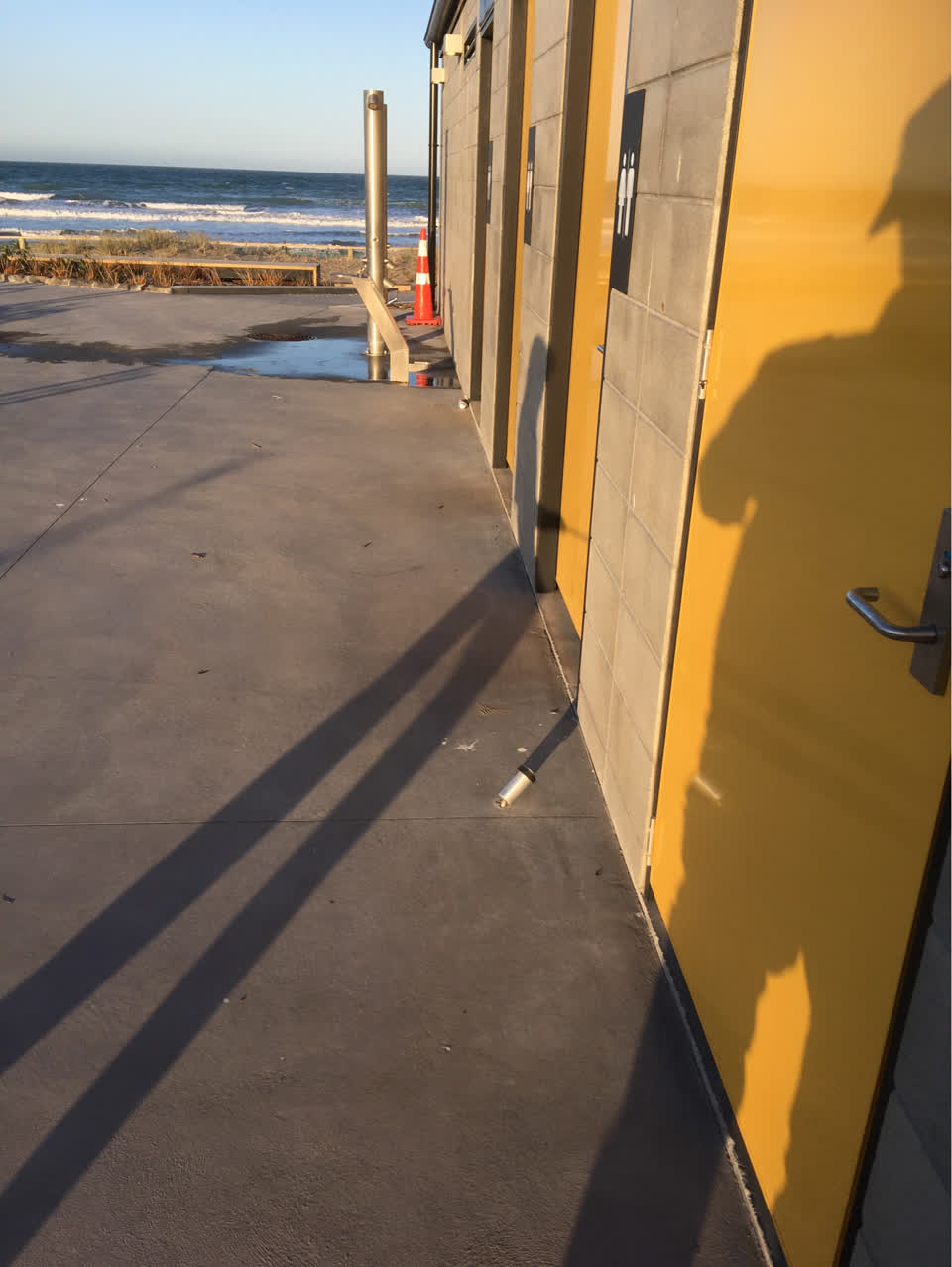 The photograph attached to this public toilet report