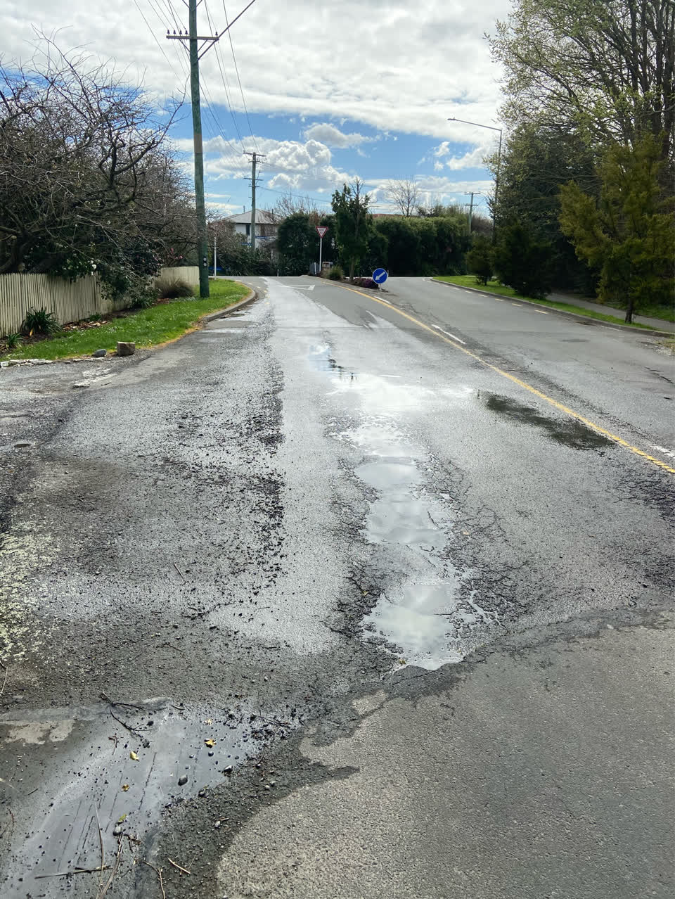 The photograph attached to this sewer - leak / blockage report