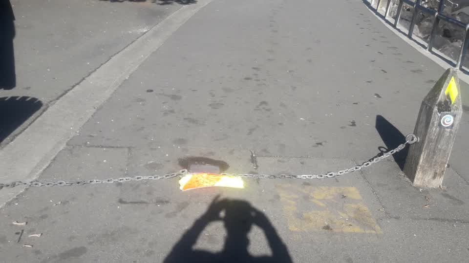 The photograph attached to this pavement - general report