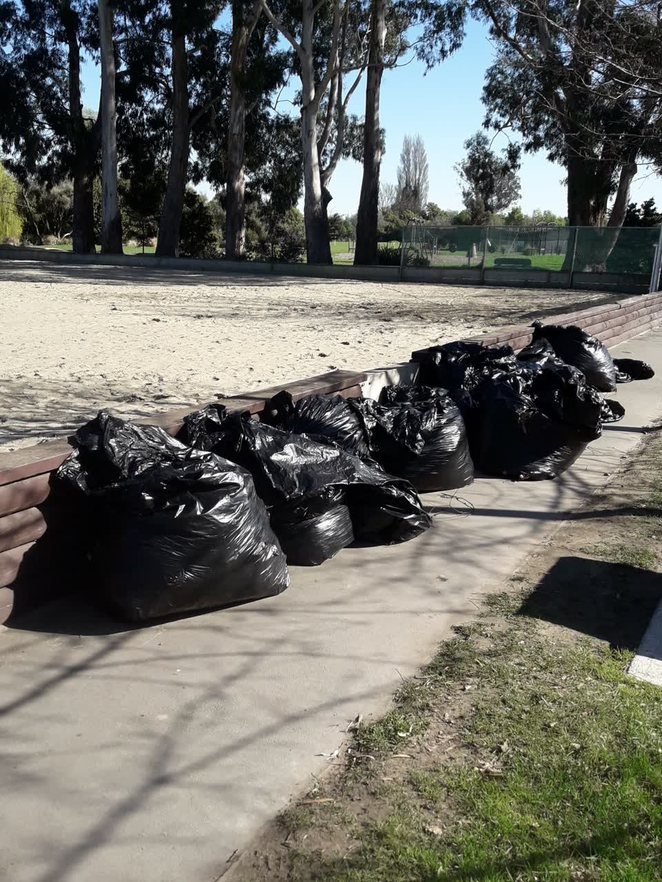 The photograph attached to this parks report