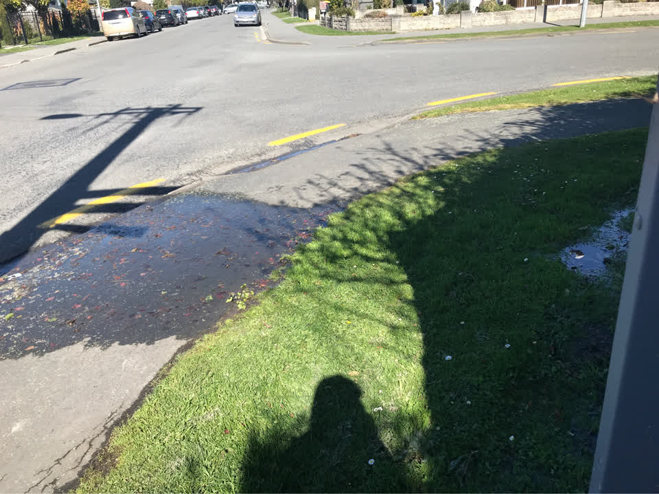 The photograph attached to this pavement - general report