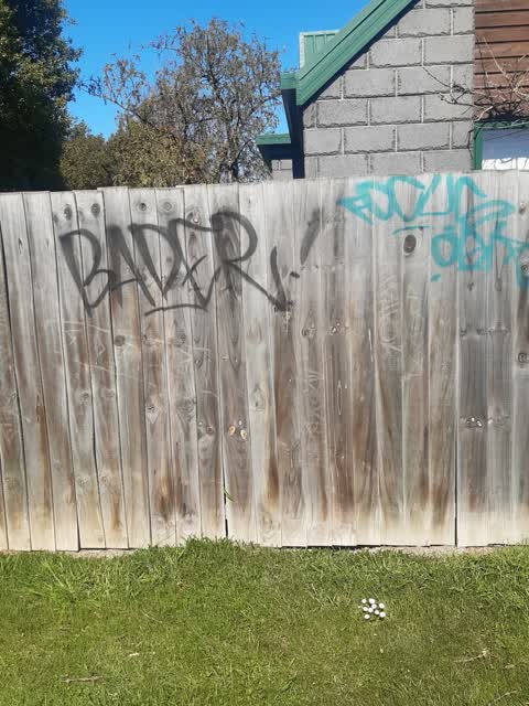 Graffiti, a report photo