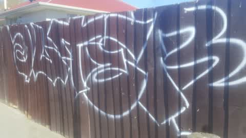 Graffiti, a report photo