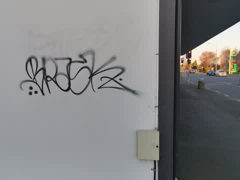 Graffiti — a report photo