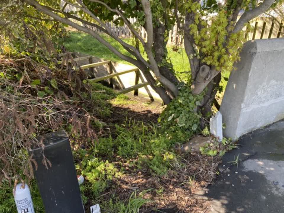 The photograph attached to this wastewater/stormwater report