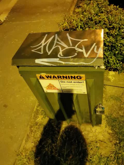 Graffiti, a report photo