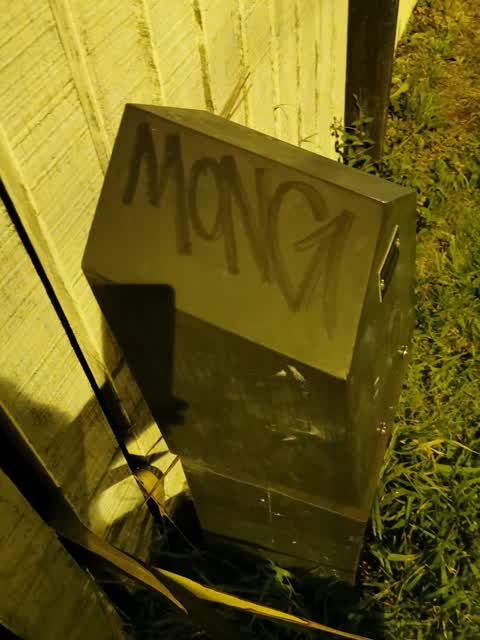 Graffiti, a report photo