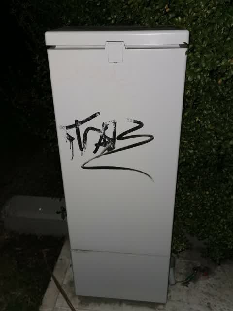 Graffiti, a report photo