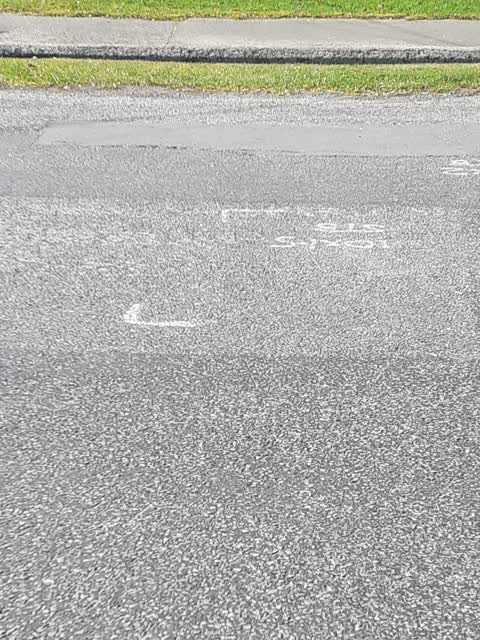 Damaged Road, a report photo