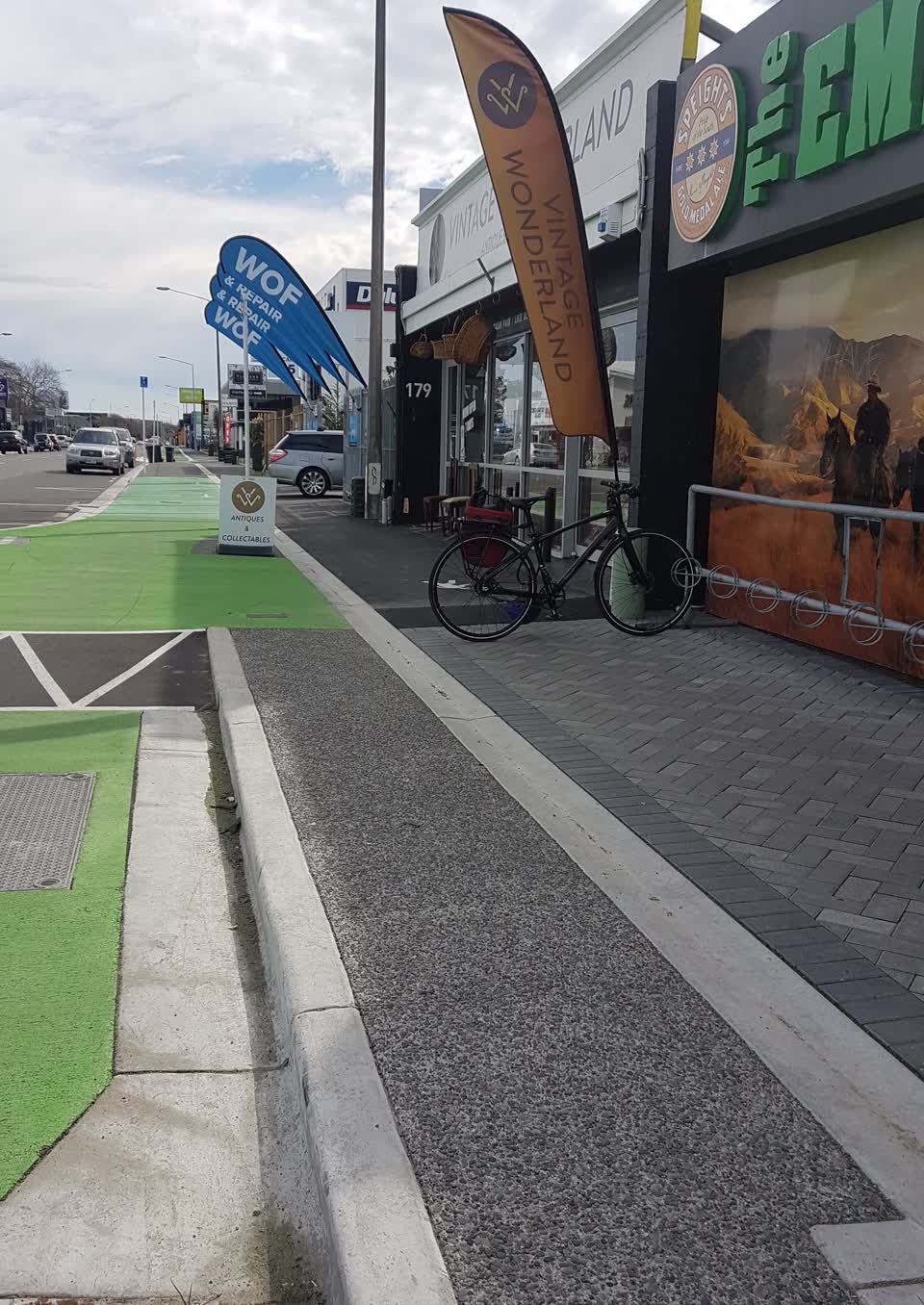 The photograph attached to this pavement - general report