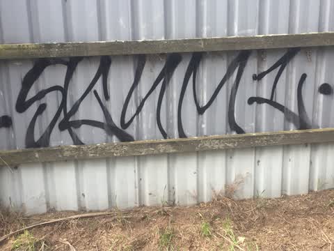Graffiti, a report photo