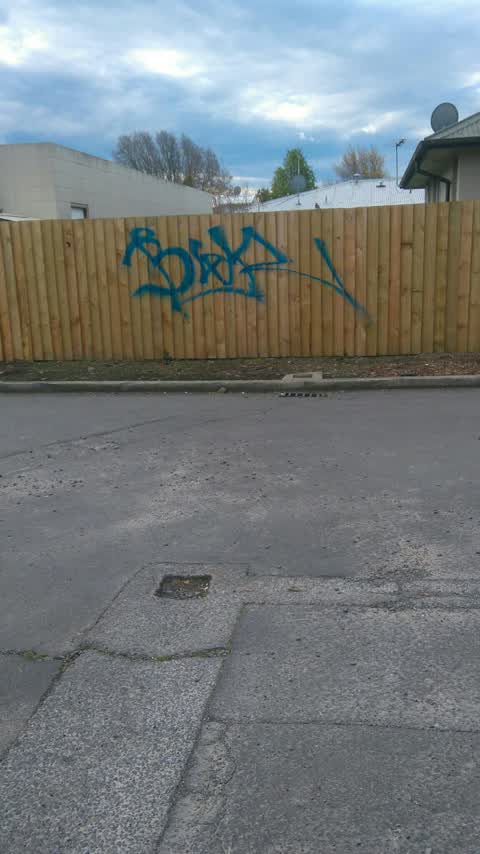 Graffiti, a report photo