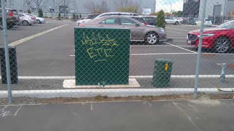 Graffiti, a report photo
