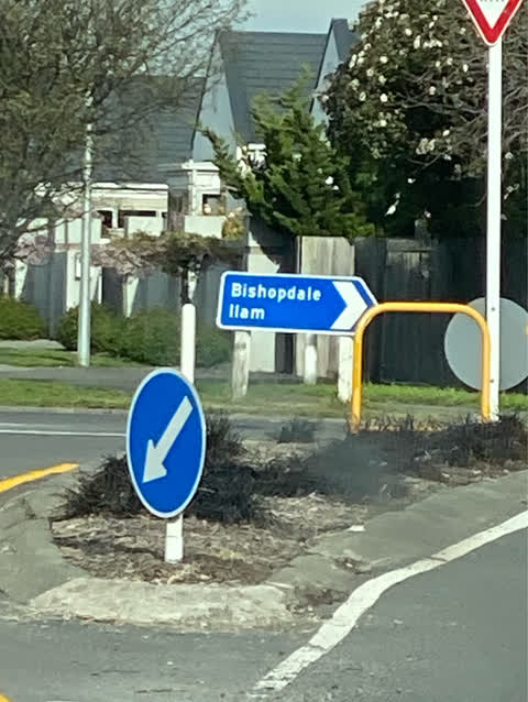 Road Signage, a report photo
