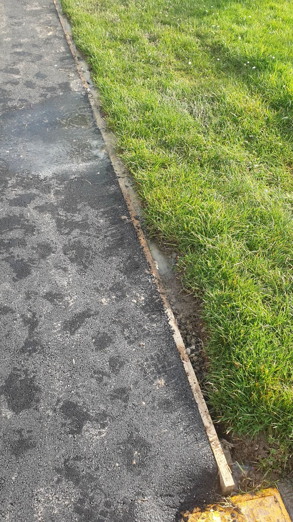 The photograph attached to this water leak report