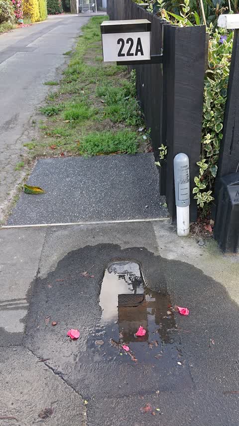Water Leak, a report photo