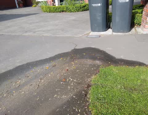 Water Leak, a report photo