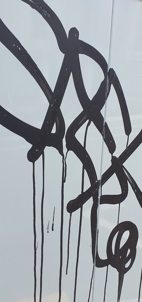 Graffiti, a report photo