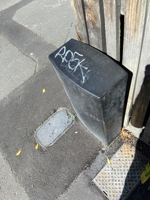 Graffiti, a report photo