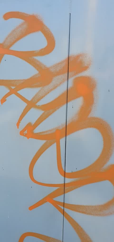 Graffiti, a report photo