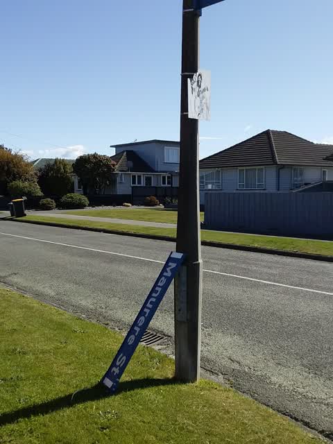 Road Signage, a report photo