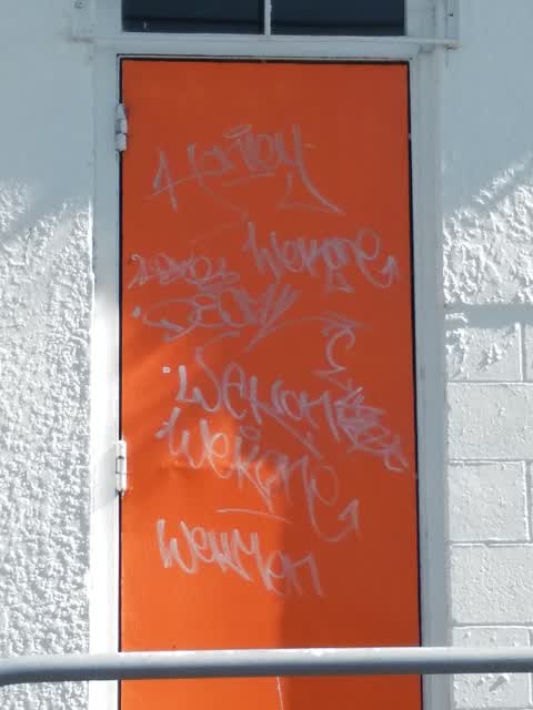 Graffiti, a report photo