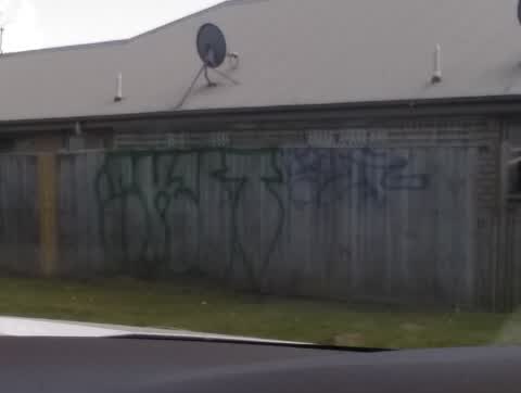 Graffiti, a report photo