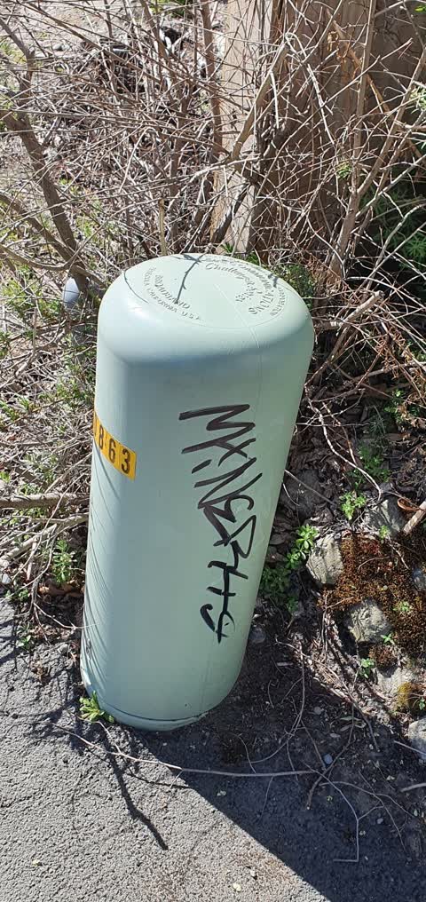 Graffiti, a report photo