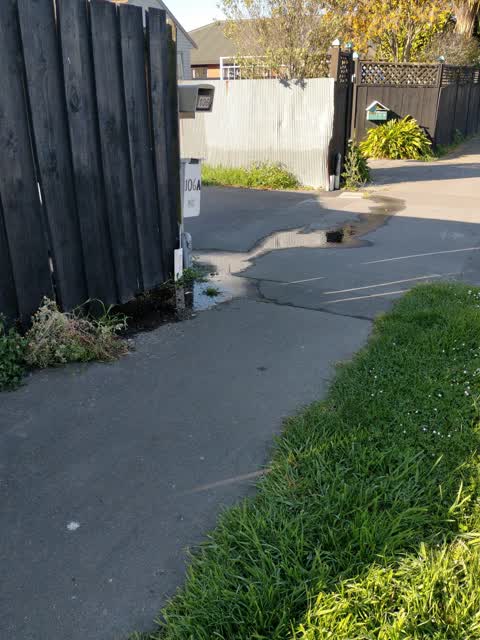 Water Leak, a report photo