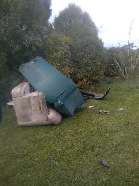 Dumped Rubbish, a report photo