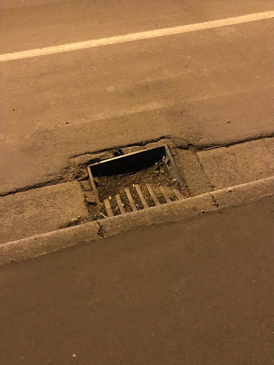 The photograph attached to this wastewater/stormwater report
