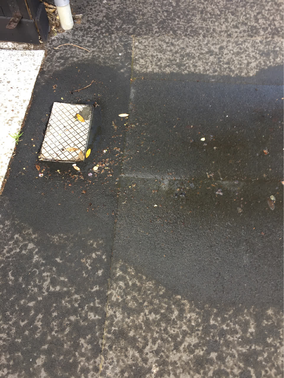 The photograph attached to this wastewater/stormwater report