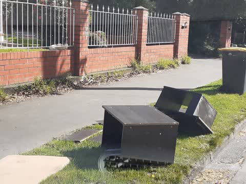 Dumped Rubbish, a report photo