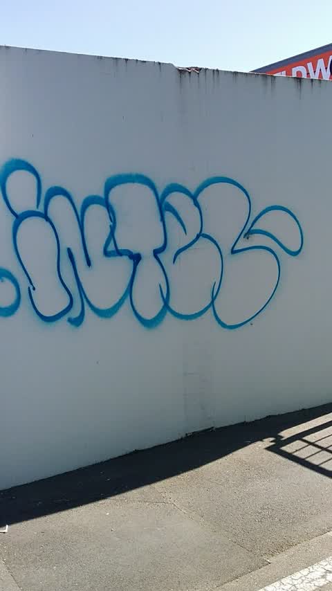 Graffiti, a report photo