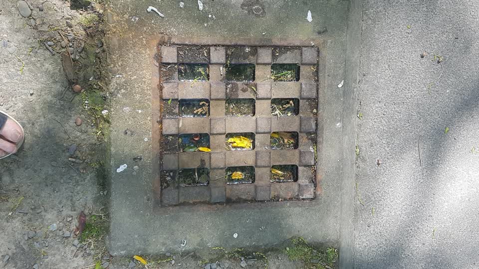 The photograph attached to this wastewater/stormwater report