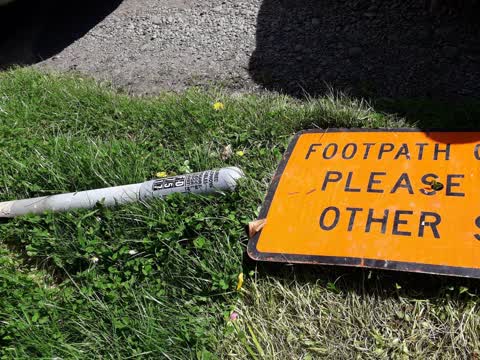 Poles and Signage - General, a report photo