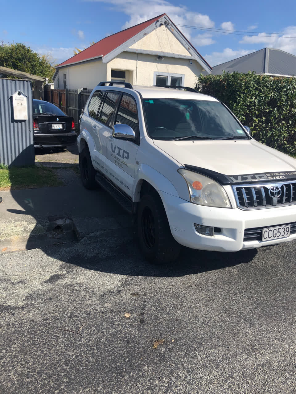 The photograph attached to this parking - illegal report