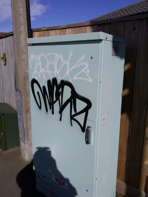 Graffiti, a report photo