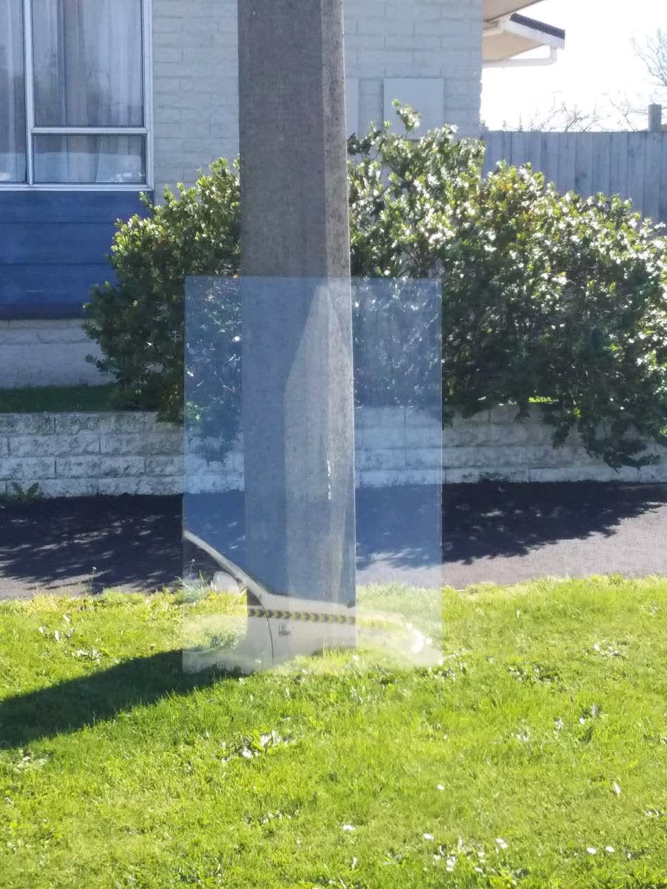 The photograph attached to this dumped rubbish report