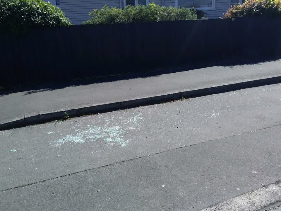 The photograph attached to this rubbish and bins - general report