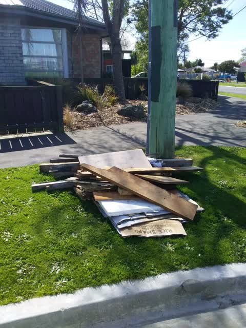 Dumped Rubbish — a report photo