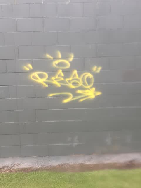 Graffiti, a report photo