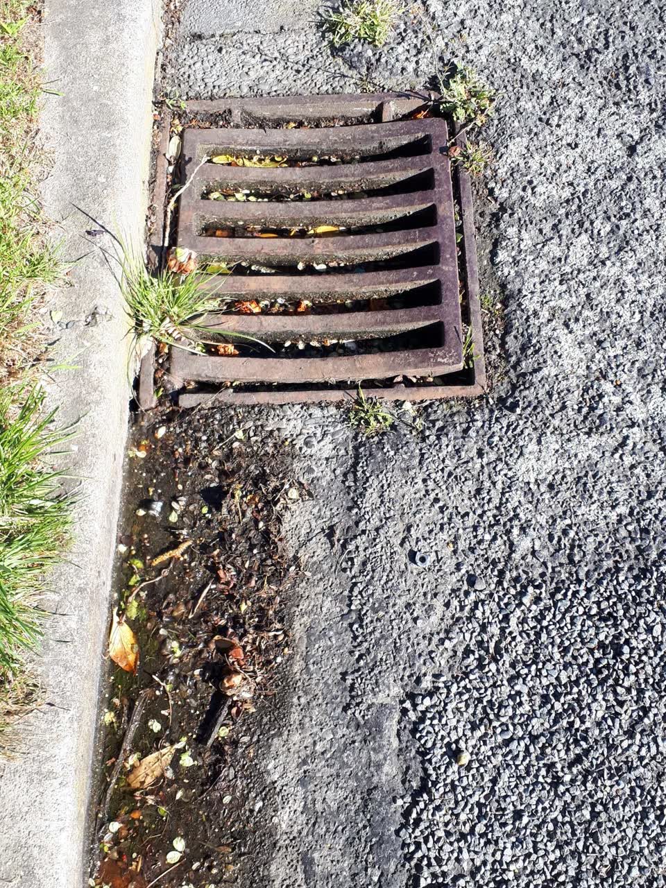 The photograph attached to this wastewater/stormwater report