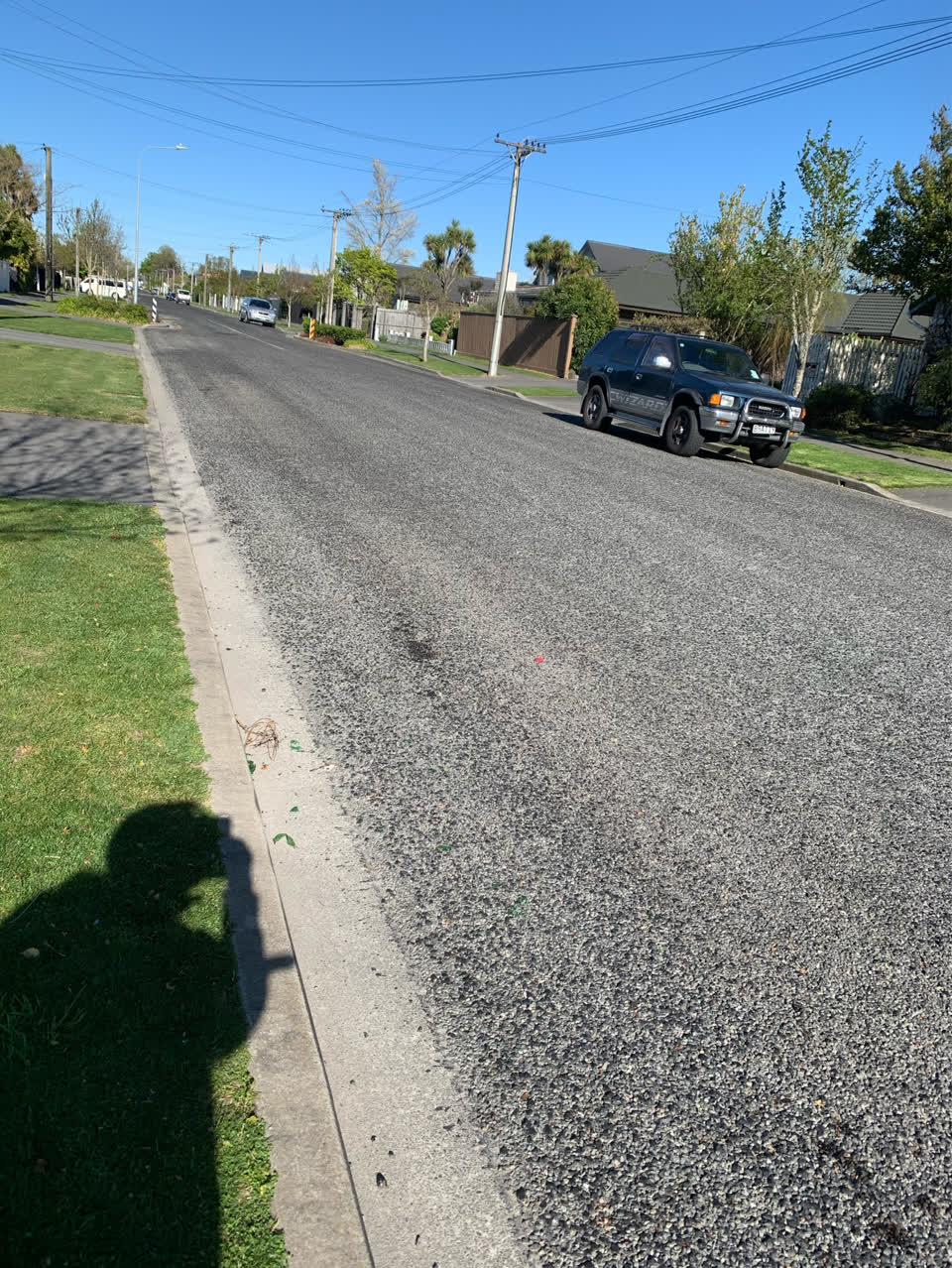 The photograph attached to this vandalism - general report
