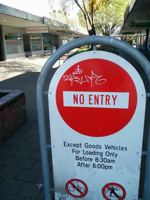Graffiti — a report photo