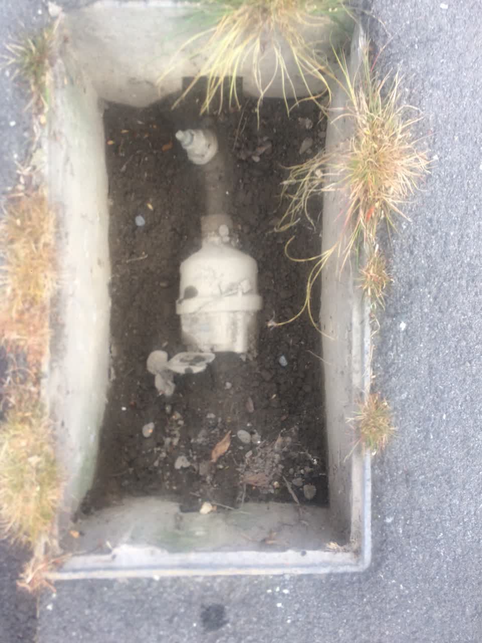 The photograph attached to this water supply report