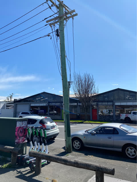 Poles and Signage - General, a report photo