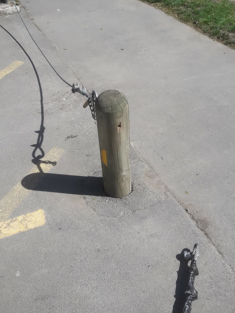 The photograph attached to this parks report