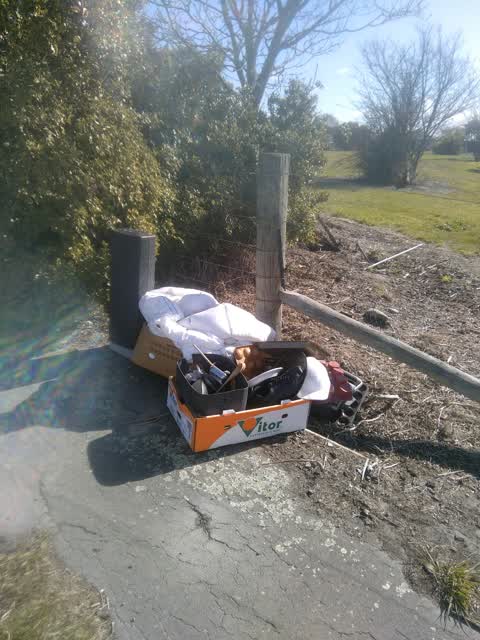 Dumped Rubbish — a report photo